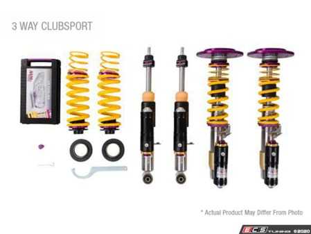 ES#2951904 - 397202AK - Kw Clubsport Coilovers - 3-way Adjustable - KW Clubsport coilovers have been developed with KW motorsports technology - KW Suspension - BMW