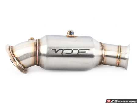 ES#3984850 - 10302011 - VRSF Downpipe Upgrade - Performance High Flow Cat - 4" Performance High Flow catted downpipe upgrade for N55 engines - VRSF - BMW