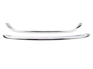 ES#4069687 - 51112751624KT - Upper & Lower Grille Trim Kit - Chrome  - Replace your stone chipped chrome on your MINI, For Stock Cooper - Genuine MINI - MINI