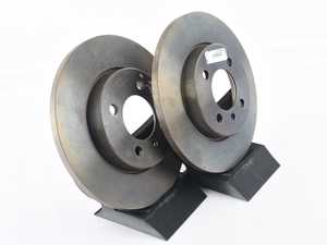 ES#2136909 - 34116752434 - Front Brake Rotors - Pair (260X12) - Stock Replacement Rotor Pair - Genuine BMW - BMW