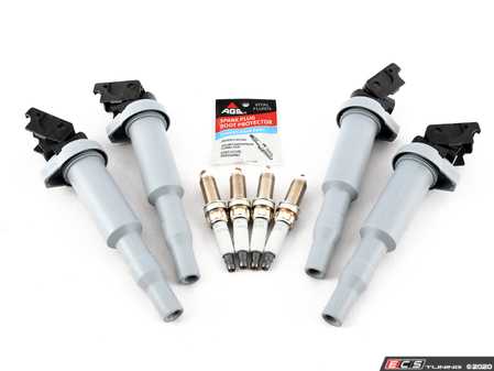 ES#4057082 - 12138647689KT2 - Ignition Service Kit - Includes coils, plugs, and dielectric grease. Set of four. - Assembled By ECS - MINI