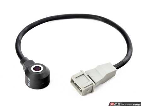 ES#2894515 - 037905377A - Brown Knock Sensor With Harness - 340mm - Detects engine knock and changes timing accordingly - Vemo - Volkswagen