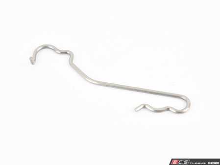 ES#2737376 - 5Q0609651 - Parking Cable Bracket - Mounts to trailing arm and connects to brake cable - Genuine Volkswagen Audi - Volkswagen