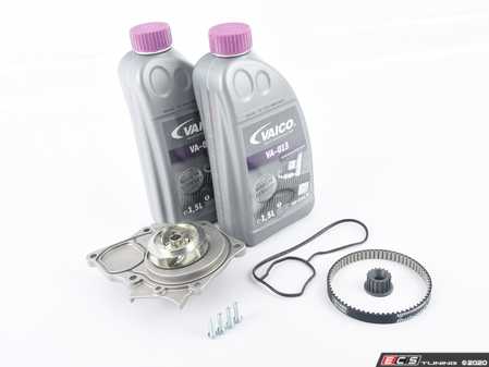 ES#3504999 - 06h121026KT2 -  Water Pump Kit - Parts you need to replace your water pump. Features a pump with metal impeller! - Assembled By ECS - Volkswagen