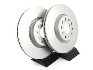 ES#3432239 - 5c0615301bKT3 -  Front Brake Rotors - Pair (312x25) - Coated, high carbon premium rotors - Pagid - Audi Volkswagen