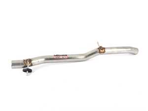 ES#3057121 - 762713 - Stainless Center Pipe - Non-Resonated  - More flow for less restrictions, don't let your exhaust be the weak point of power - Supersprint - Audi