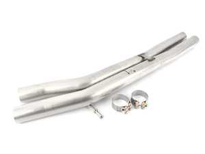 ES#4142173 - MSAU726REP - Front Silencer Replacement Pipe - 2.75" Stainless steel, non-resonated front straight pipe section used in various Milltek exhaust systems - Milltek Sport - Audi