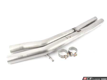 ES#4142173 - MSAU726REP - Front Silencer Replacement Pipe - 2.75" Stainless steel, non-resonated front straight pipe section used in various Milltek exhaust systems - Milltek Sport - Audi