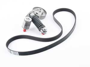 ES#3677875 - 079903137agKT - Accessory Belt Kit - Belt service kit includes belt, tensioner, & hardware to keep your belt where it should be! - Genuine Volkswagen Audi - Audi