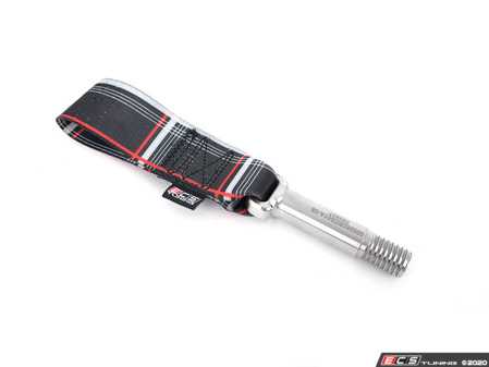 ES#3576120 - 025265ECS01-06 -  MK7 Race Tow Strap - Plaid - Designed for real use on the track or street while looking great - ECS - Volkswagen
