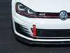 ES#3576115 - 025265ECS01-01 -  MK7 Race Tow Strap - Flame Red  - Designed for real use on the track or street while looking great - ECS - Volkswagen