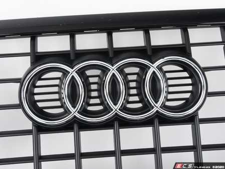 ES#1877569 - 8R0853651PVMZ - Grille Assembly - Black - Clean up the exterior of your vehicle or change your look altogether - Genuine Volkswagen Audi - Audi