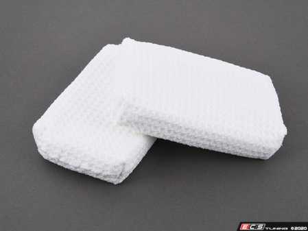 ES#3241573 - 000096151LDSP - Weathertech Microfiber Applicator Pads - Designed to allow easy application of waxes and polishes. - Genuine Volkswagen Audi - Volkswagen