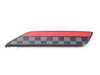 ES#3083315 - 51132365738 - Trim Cover Set With Pad - Red/Checkered - These insert into the the side scuttle turn signal light as a decor upgrade - Genuine MINI - MINI