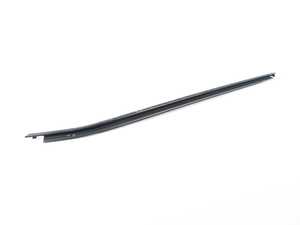 ES#3533226 - 51357410015 - Front Door Lower Window Trim - Left - High Gloss Shadow Line black lower window trim - Genuine BMW - BMW