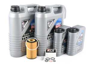 ES#3691259 - 6511800109KT2 - Liqui Moly Top Tec 4600 Diesel Oil Service Kit - (5w-30) - Includes Hengst filter and Liqui Moly Top Tec 4600 229.5 Spec oil - Assembled By ECS - Mercedes Benz