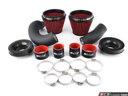 ES#4045663 - CTS-IT-938 - CTS Turbo Dual 3" Intake Kit - Massive 6 velocity stack air filter with an inverted cone design - Provides peak power gains ranging from 10-20HP - CTS - Audi