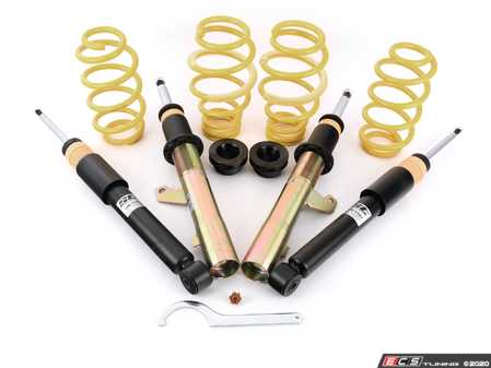 ES#4056480 - 13210040 - ST X Performance Coilover System - Fixed Damping - Set your vehicle low and tight for optimal performance. - Suspension Techniques - Audi Volkswagen