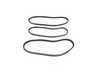 ES#3126 - 20V5CABKT - Accessory Drive Belt - Kit - Includes three belts: Power Steering, A/C Compressor & Alternator - Continental - Audi