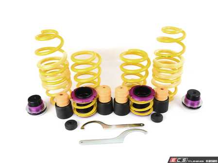 ES#2574776 - 25310078 - KW H.A.S. - Adjustable Coilover Spring System - Retains the use of your factory equipped dampening system while providing the ability to adjust ride height - KW Suspension - Audi