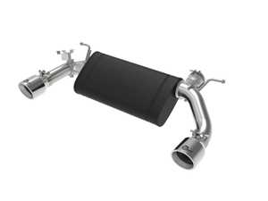 ES#4158545 - 49-36348-P - MACH Force-Xp Axle-Back Exhaust System - Polished Tips - Increase your BMW's exhaust flow and power! - AFE - BMW