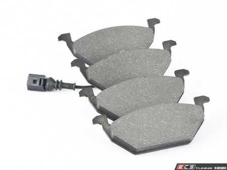 ES#4147649 - 1J0698151G - Front Brake Pad Set - Restore your vehicles stopping power. Includes wear sensors. - ATE - Volkswagen
