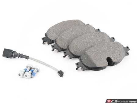 ES#4147544 - 8V0698151G - Front Brake Pad Set - Composite pads that are a great solution for your daily driver. - ATE - Audi Volkswagen