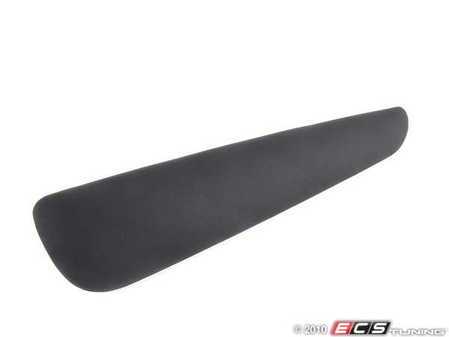 ES#100023 - 51417890900 - Front Upper Armrest - Right - Black Leather - Genuine BMW - BMW