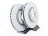 ES#4067197 - 4M0615301ANKT2 - Front Brake Rotors - Pair (350x34) - Restore the stopping power in your vehicle - Zimmermann - Audi
