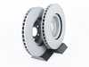 ES#4067197 - 4M0615301ANKT2 - Front Brake Rotors - Pair (350x34) - Restore the stopping power in your vehicle - Zimmermann - Audi