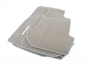 ES#3341124 - 99704480108B23 - Set Of Floor Mats - Stone Grey  - Stone Grey floor mat set - Genuine Porsche - Porsche