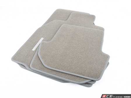 ES#3341124 - 99704480108B23 - Set Of Floor Mats - Stone Grey  - Stone Grey floor mat set - Genuine Porsche - Porsche