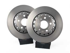 ES#3184521 - 4E0615601K - UV Coated Brake Rotors - Pair (310x22) - Features Brembo's special UV paint treatment that guarantees superior corrosion resistance. - Brembo - Audi Volkswagen