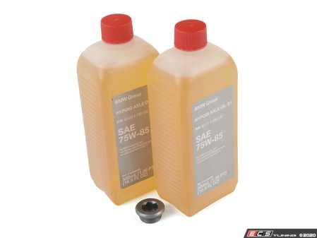 ES#4068940 - 83222295532KT1 - Differential Service Kit - Includes fluid and drain plug - Genuine BMW - BMW