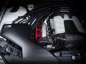 ES#4316395 - 006225LA01 - Audi B8/B8.5 S4/S5 3.0T Enclosed Luft-Technik Intake System - Matte Black Textured Lid - Engineered for increased engine performance with show quality looks - ECS - Audi