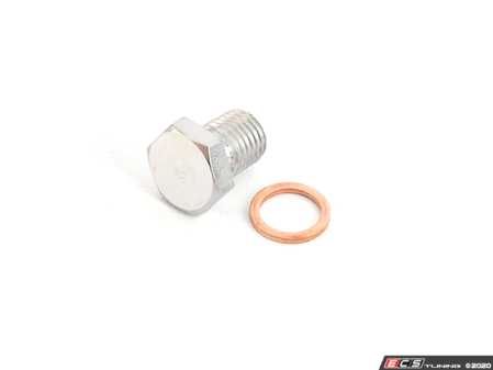 ES#3579394 - 11137535106 - Oil Drain Plug - Used for an oil change or damaged hex head - MTC - BMW MINI