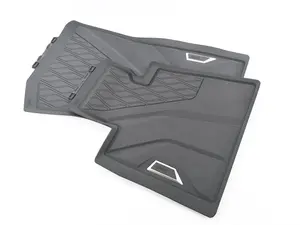 Front All Weather Floor Mat Set - Black