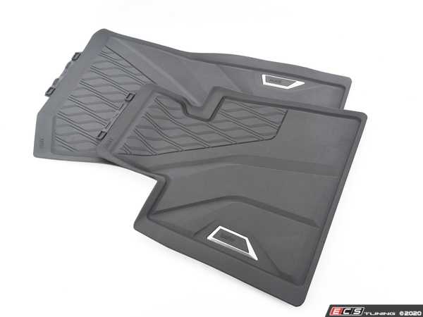 Genuine BMW - 51472458551 - Front All Weather Floor Mat Set