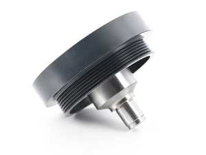 ES#4066673 - 11237564969 - Crankshaft Pulley With Vibration Damper - Reduces vibrations and connects accessories - URO - BMW