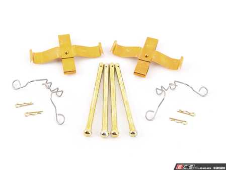 ES#3974325 - 94435195202 - Brake Pad Hardware Kit - Front axle fitment - Genuine Porsche - Porsche