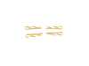 ES#3974325 - 94435195202 - Brake Pad Hardware Kit - Front axle fitment - Genuine Porsche - Porsche
