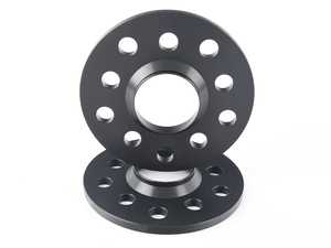 ES#4147947 - 1655572SW - DR Series Wheel Spacers (Black) - 8mm (1 Pair) - Version 2 - Fine tune your stance and improve handling - H&R - Audi Volkswagen