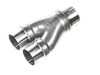 ES#4159140 - ieexcq4KT - RS3 Ultra-Performance Valved Catback Exhaust System - Satin Black Tips - The IE 304L Stainless system features a massive 3.5" straight-through center pipe that splits to dual 3" pipes out the back with the valves open - This is enough flow to power even the largest turbo setups! - Integrated Engineering - Audi