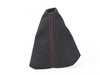 ES#3412423 - 5234-8E-202 - BFI Manual Alcantara Shift Boot - Red Stitching - Compliment your BFI shift knob with a custom shift boot made from the finest materials available - Black Forest Industries - Audi