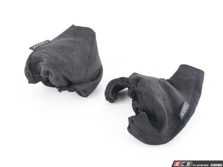 ES#4141555 - SUEDE-COMBO46 - Black Suede Shift Boot & E-Brake Boot - Improve the styling of your BMW's interior with this suede e-brake boot and shift boot combo! - Condor Speed Shop - BMW