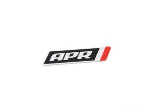 ES#4143533 - A1000004 - APR Flat Badge - Small (55x13mm) - Discretely show that your vehicle is APR Tuned! - APR - Audi Volkswagen Porsche