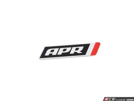 ES#4143533 - A1000004 - APR Flat Badge - Small (55x13mm) - Discretely show that your vehicle is APR Tuned! - APR - Audi Volkswagen Porsche