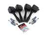 ES#4057131 - 121386433600KT2 - High Performance Ignition Service Kit - Includes coils, Brisk 1 stage colder plugs, and dielectric grease. Set of four. - Assembled By ECS - MINI