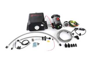 ES#4004529 - SN0-210-BRD - Boost Cooler Stage 2.5 Progressive Water/Methanol Injection Kit - With Tank, Stainless Steel Braided Line, 4AN Fittings - SnowPerformance - Audi BMW Volkswagen Mercedes Benz MINI Porsche
