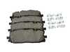 ES#4141631 - 4M0698151BD - Front Brake Pad Set - Vehicle-specific formula pads for consistent factory braking performance - Bosch - Audi